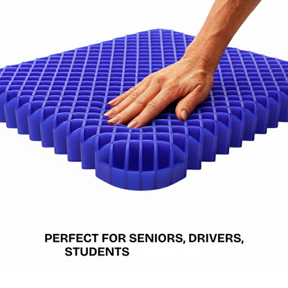 CloudSeat™ — Ergonomic Honeycomb Gel Pad